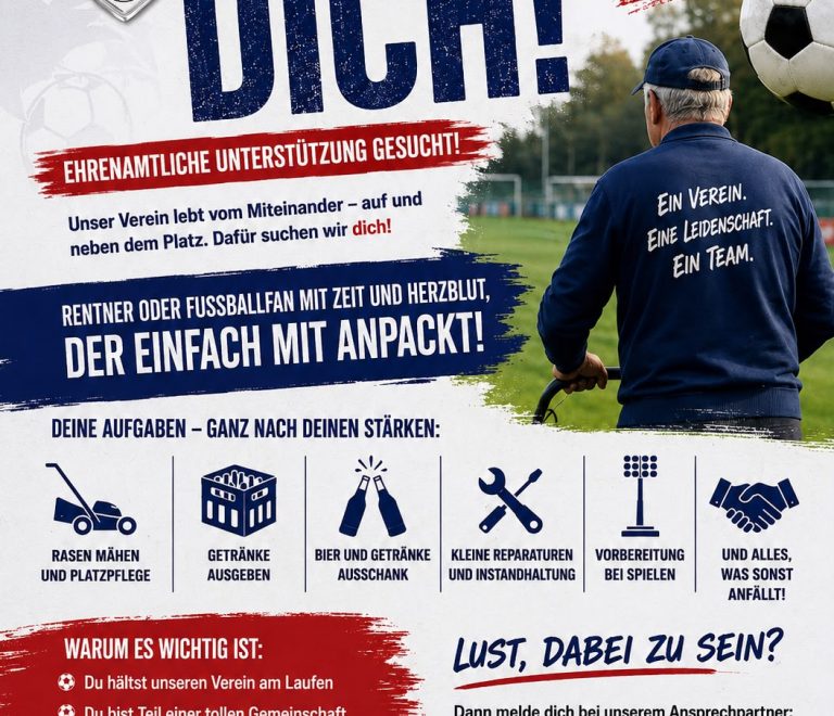 Unterstütze unser Team: